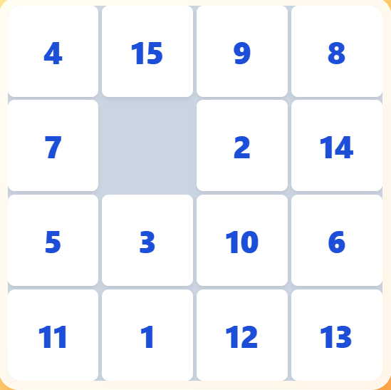 Sliding Puzzle
